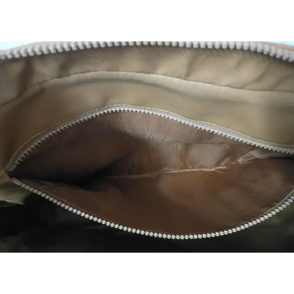 CELINE Vintage Macadam Pattern Triomphe Bag/Briefcase - EUC